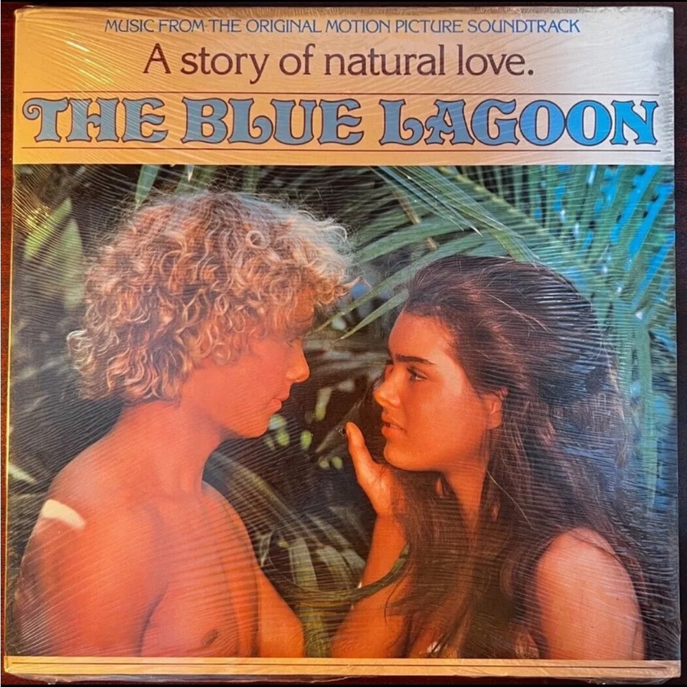 THE BLUE LAGOON ORIGINAL LP*  1980 * CHRIS ATKINS * BROOKE SHIELDS vinyl sealed